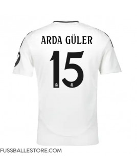 Günstige Real Madrid Arda Guler #15 Heimtrikot 2024-25 Kurzarm